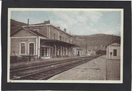 CPA Ardèche 07 Le Pouzin Gare Chemin De Fer Station Non Circulé - Le Pouzin