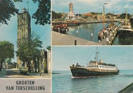 Netherland - Terschelling - Ansichten - Dampfer "Friesland" - Harbour - Terschelling