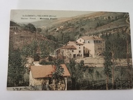 CPA 69 SAINT CLEMENT SUR VALSONNE HAMEAU PIRAUD MAISONS PRADEL RARE BELLE CARTE !! - Autres & Non Classés