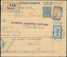 SHS 1918 Csomagszállító Magyar és SHS Bérmentesítéssel.  Signed: Bodor - Otros & Sin Clasificación