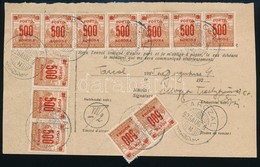 1925 Pótszállítólevél 12 X 500K/3K Kisegítő Portóval. Ritka Küldeményfajta!! - Andere & Zonder Classificatie