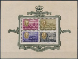 ** 1947 Roosevelt Blokkpár (50.000) (törések, Apró Ráncok / Folded, Small Creases) - Autres & Non Classés