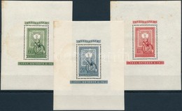 ** 1951 80 éves A Magyar Bélyeg Blokksor (45.000) (rozsdás /stain) - Sonstige & Ohne Zuordnung