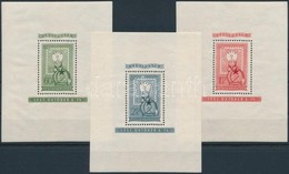 ** 1951 80 éves A Magyar Bélyeg Blokksor (45.000) (enyhén Ráncos / Creases) - Altri & Non Classificati