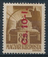 * 1946 Betűs Visszavont Csomagbélyeg 'Cs. 10-I.' Fordított Felülnyomással (**36.000) (garancia Nélkül /no Guarantee) - Otros & Sin Clasificación