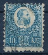 O 1871 Réznyomat 10kr álkettősnyomattal - Sonstige & Ohne Zuordnung