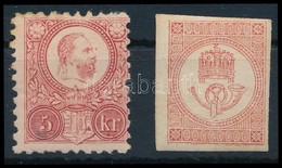 * 1871 Réznyomat 5kr   + Hírlapbélyeg (29.700) - Andere & Zonder Classificatie