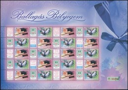 ** 2007 Ballagás Bélyegem 4 Klf Teljes ív (29.000) - Otros & Sin Clasificación