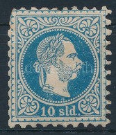 * Magyar Posta Romániában 1867 10sld (sarokfog Hiba) - Autres & Non Classés