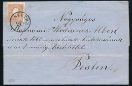 1859 10kr II Levélen 'NEUTRA' - Andere & Zonder Classificatie
