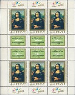 ** 1974 Mona Lisa Teljes ív (13.000) - Andere & Zonder Classificatie