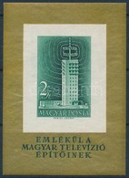 ** 1958 Televízió Vágott Blokk (25.000) - Sonstige & Ohne Zuordnung