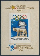 * 1960 Olimpia Vágott Blokk (10.000) - Otros & Sin Clasificación