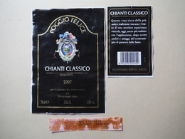 Chianti CLassico Poggio Felice 1997 - Greve In Chianti - ITALIE - Autres & Non Classés