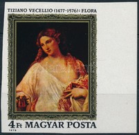 ** 1976 Tiziano ívszéli Vágott Bélyeg (3.000) - Andere & Zonder Classificatie