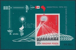 ** 1976 Olimpia (V.) - Montreal Vágott Blokk (7.000) - Andere & Zonder Classificatie