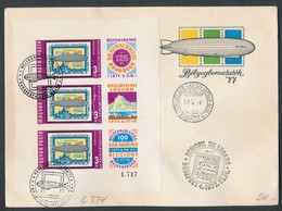 1977 Bélyegbemutatók Vágott Blokk FDC-n (4.000) - Otros & Sin Clasificación