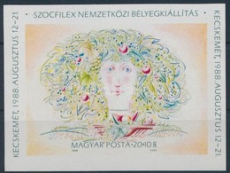 ** 1988 Szocifilex Vágott Blokk (4.000) - Otros & Sin Clasificación