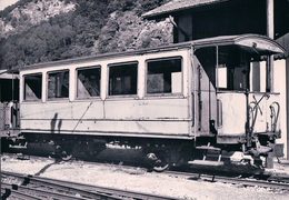 Chemin De Fer Locarno-Ponte Brolla-Bignasco, Train à Bignasco, Photo 1964, BVA LPB 23.1 - Bignasco