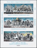 ** 1996 Feszty-körkép - Magyarok Bejövetele 3 Db Blokk (12.000) - Sonstige & Ohne Zuordnung