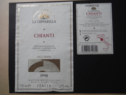 Chianti La Copparella Colli Senesi 1998 - GIV SCARL à Gaggiano - ITALIE - Other & Unclassified