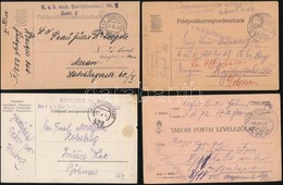 1914-1918 Közel 150 Tábori Posta Lap, Képeslap, Levél / About 150 Field Post Cards, Picture Postcards, Covers - Otros & Sin Clasificación