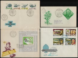 61 Klf FDC, Benne 14 Db Blokk - Other & Unclassified