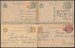 6 Db Futott Díjjegyes Az 1900 - 1920 -as évekből - Andere & Zonder Classificatie