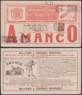 Belgique 1914 - COB 109 Sur Carton Publicitaire  (DD) DC 3803 - Briefe U. Dokumente