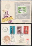 24 Db Futott FDC 1953-1981 - Andere & Zonder Classificatie