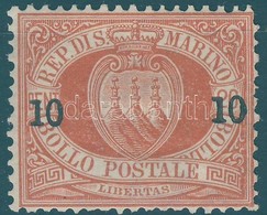 * San Marino 1892 Mi 11 Eredeti Gumival / With Original Gum (Mi EUR 300.-) - Otros & Sin Clasificación