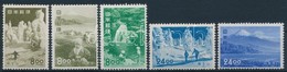 ** Japan 1951 Látnivalók 5 érték Mi 514-515, 517, 524-525 (Mi EUR 250.-) - Andere & Zonder Classificatie