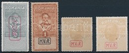 * Német Megszállás Romániában 1917 Kényszerfelárbélyeg Mi V + VI + 7x+y (Mi EUR 212.-) - Andere & Zonder Classificatie