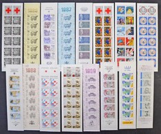 ** Franciaország 42 Különféle Alkalmi Bélyegfüzet 1985-2002, Ritka Kínálat / 42 Different Stamp Booklets (no Definitives - Otros & Sin Clasificación
