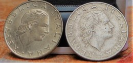 Italie 200lire 1992 Et 1994 2 Pièces Commémoratives - Gedenkmünzen