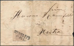 1850 Ausztria Levél 6kr ,,MISSLITZ' - Otros & Sin Clasificación