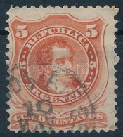 O Argentína 1867 1 Db Forgalmi Bélyeg - Other & Unclassified