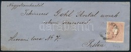 ~1858 10kr IIa Levélen / On Cover '(TYR)NAU' - Pest - Sonstige & Ohne Zuordnung