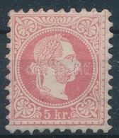 1867 5kr Utángumizott / Regummed - Andere & Zonder Classificatie