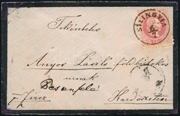 ~1870 5kr Levélen 'SILINGYIA' - Altri & Non Classificati