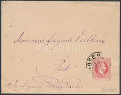 1870 5kr Levélen / On Cover 'POZEGA' - 'PEST' - Autres & Non Classés