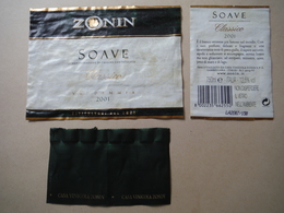 Soave Classico Zonin 2001 - Casa Vinicola Zonin à Gambellara - ITALIE - Otros & Sin Clasificación