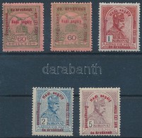 * 1915 Hadi Segély 60f-5K 5 érték (5.100) - Andere & Zonder Classificatie