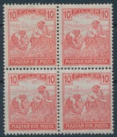 ** 1916 Arató 10f Négyes Tömb - Otros & Sin Clasificación