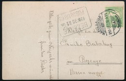 1910 Képeslap 'BEZENYE' Postaügynökségi Bélyegzéssel - Otros & Sin Clasificación