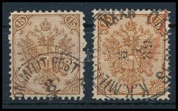 O 1879 15kr A és B Típusok (20.000+) - Sonstige & Ohne Zuordnung