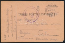 1917 Tábori Posta Levelezőlap / Field Postcard 'M.kir. 8. Honvédtábori ágyús Ezred' + 'TP 417' - Andere & Zonder Classificatie