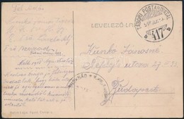 1918 Tábori Posta Képeslap 'TP 417 B' - Sonstige & Ohne Zuordnung