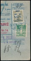 SHS 1918 Csomagszállító Szelvény   SHS és Horvát Bélyeggel. Sign: Bodor - Andere & Zonder Classificatie
