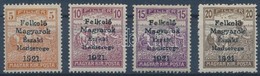 * Nyugat-Magyarország V. 1921 Arató 5f, 10f, 15f és 20f Garancia Nélkül (**93.000) - Otros & Sin Clasificación